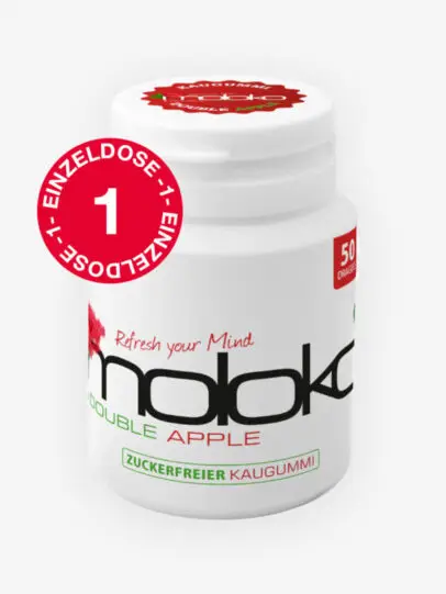 Einzeldose Moloko Kaugummi Double Apple